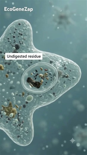 How Does an Amoeba Remove Waste? 🦠 Exocytosis Explained #amoeba #exocytosis