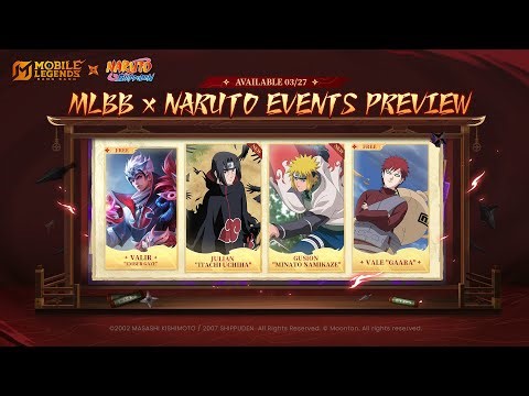 MLBB × NARUTO | Collab Events Preview | Mobile Legends: Bang Bang