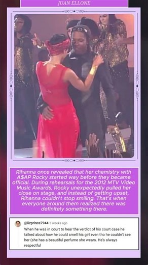Rihanna & Asap Rocky performing at the Vmas together 2012 #rap #hiphop #rihanna #asaprocky #short