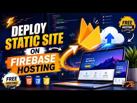 How to Deploy a Static Website on Firebase Hosting (Complete Beginner Guide 2026)