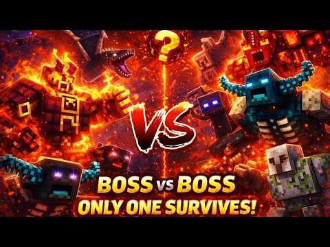 Every Minecraft Boss Fights