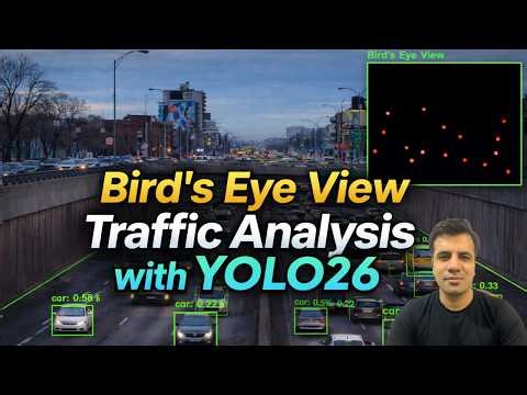 Bird's Eye View Traffic Analysis with YOLO26