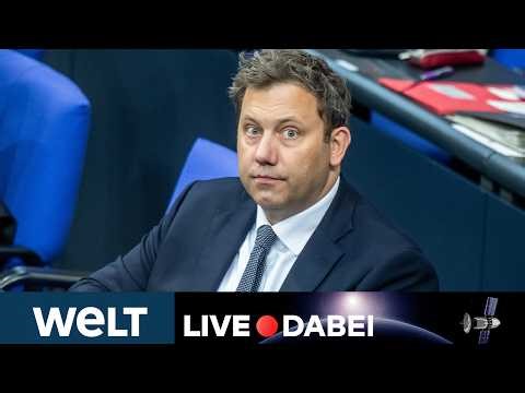 BERLIN: BUNDESTAG LIVE! Lars Klingbeil stellt sich den Fragen der Abgeordneten | WELT EVENTSTREAM