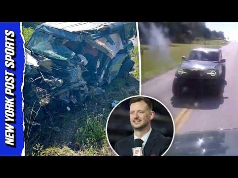 Exclusive: ESPN NFL draft analyst Matt Miller’s horrific car crash captured on video