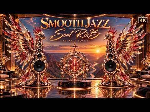 Smooth Jazz & Soul R&B - Midnight Jazz Lounge | Relaxing Instrumental Vibes