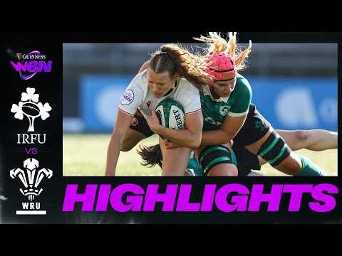 HIGHLIGHTS | Ireland v Wales | Ireland secure the bonus point victory in Belfast