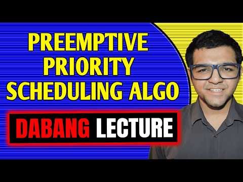 Preemptive Priority Scheduling 🔥