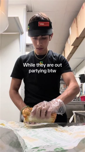 I will be a professional sandwich artist one day. #fyp #subway | Subway