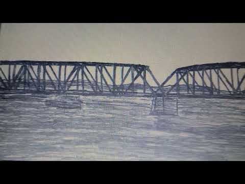 Texas & New Orleans Railroad Swing Bridge Librety, Texas 