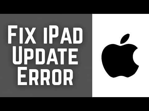 How to Fix iPad Update Error (2026)