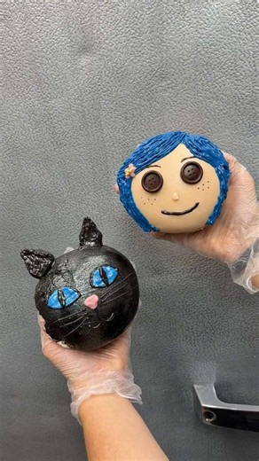 Coraline & Black Cat Donut Tutorial: My Most Requested Design!