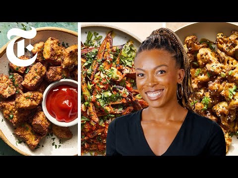 3 Vegan Air Fryer Recipes You Can Make in Under an Hour | Jenné Claiborne | NYT Cooking