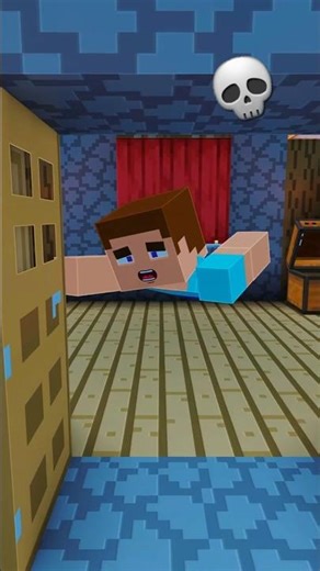Scary Chest Mystery in Minecraft 😨 #shorts #minecraft #minecraftanimation