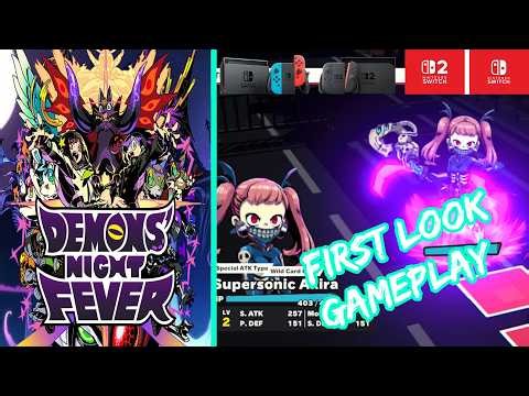 DEMONS' NIGHT FEVER – Nintendo Switch / Switch 2 Gameplay