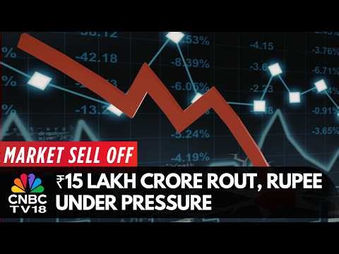 ₹15 Lakh Crore Rout On D-Street Amid West Asia Tensions | Rupee On Free Fall | Market Sell Off
