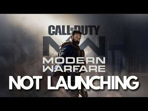 COD Modern Warfare 2019 Not Launching/Not Loading/Black Screen Steam PC FIX🎮🔥
