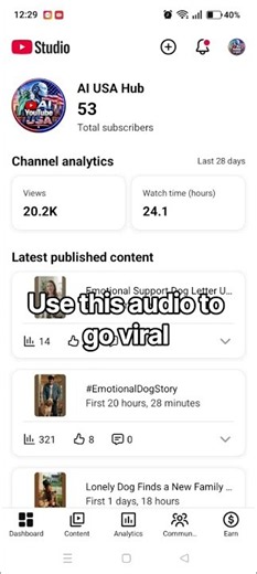 My YouTube Channel Got 20K Views! 😱 | YouTube Studio Analytics | AI USA Hub