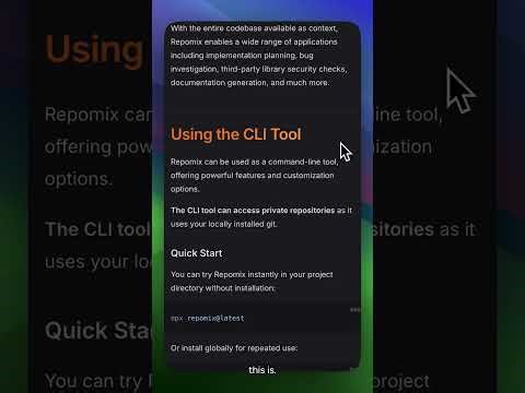 Stop Copy-Pasting Code Into ChatGPT Like a Caveman | Repomix