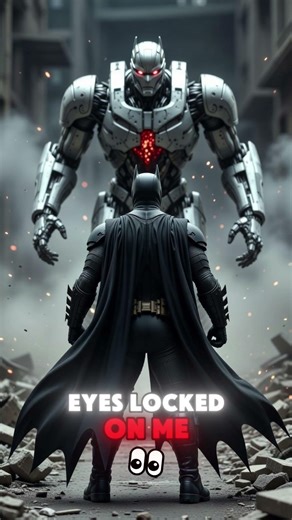 BATman RIPPED The Core — Alien War Android Attack #shorts #batman