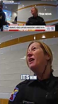Newly released footage shows Luigi Mangione's arrest #shorts
