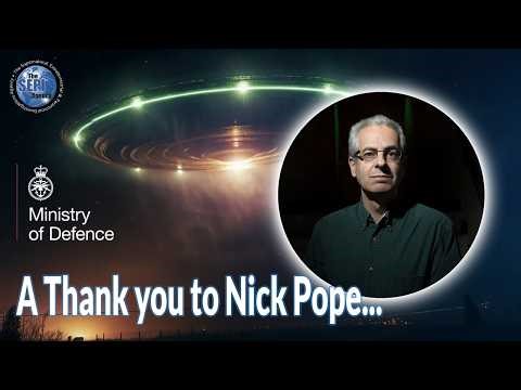 Remembering Nick Pope — A Tribute to a Truth Pioneer
