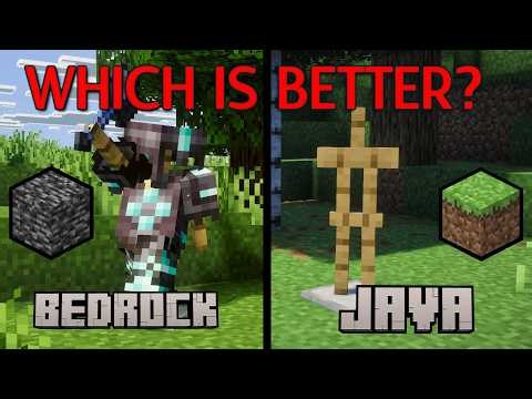 Comparing Minecraf't Two Main Versions to Decide Which is Best! [MY TAKE]