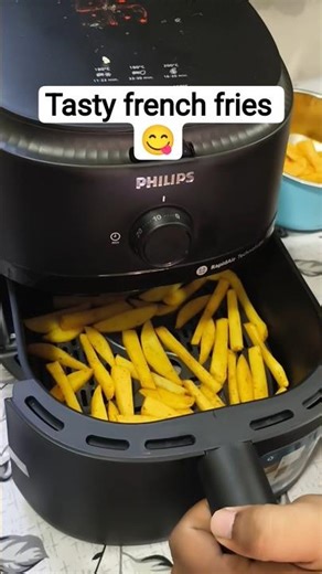 Tasty french fries 😋 #food #recipe #howtomakecookingoilathome