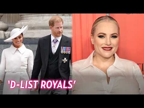 Meghan McCain Slams Harry & Meghan Ahead of U.K. Move