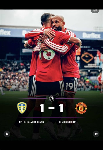 Leeds United 1–1 Manchester United: Full Match Summary