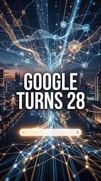 Google Turns 28: From BackRub to AI Giant | The Incredible Google Story#shorts