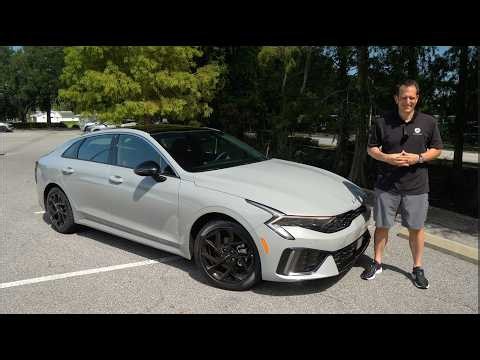 The 2026 Kia K5 GT-Line is the MOST affordable midsize AWD sport sedan