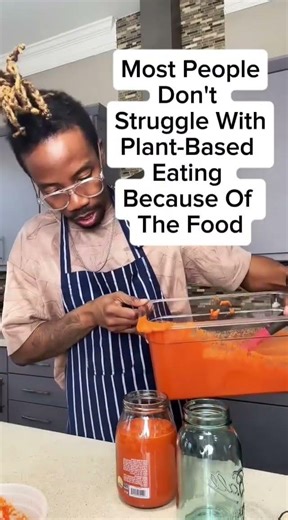 They struggle because they think plant-based meals are supposed to feel restrictive.