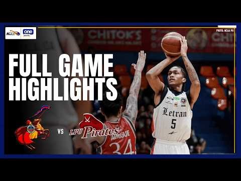 LETRAN vs LPU | FULL GAME HIGHLIGHTS | NCAA SEASON 102 MEN'S BASKETBALL | OCTOBER 8, 2026