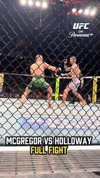Conor McGregor vs Max Holloway 2 full fight #ufc329