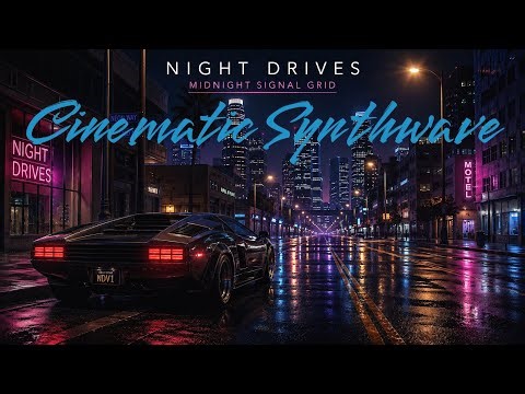 Midnight Signal Grid | Cinematic Synthwave for Late-Night Drives