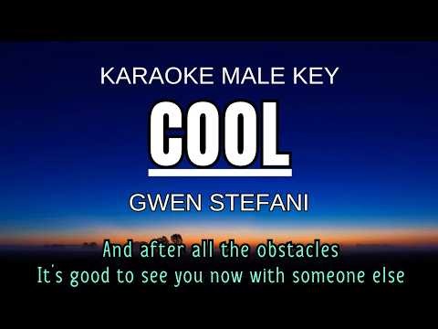 Gwen Stefani - Cool (Karaoke Male Key A#) Kalowkey
