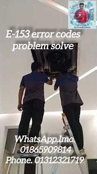 SE-153 error codes VRF Ac floor switch problem।