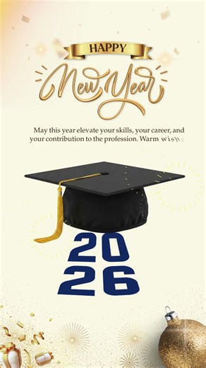 Wishing you a purposeful New Year| Happy 2026 #newyear2026 #AIA #Career #happynewyear #education