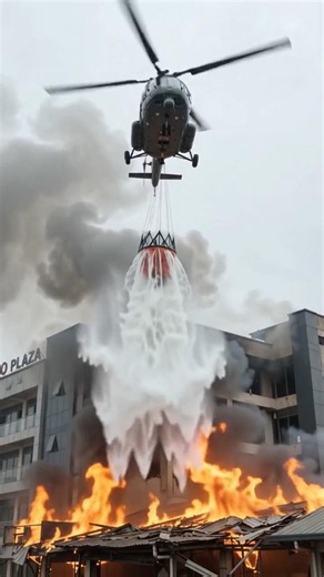 RDF Helicopters Launch a Massive Rescue Operation at GOICO Plaza! 🇷🇼🚁