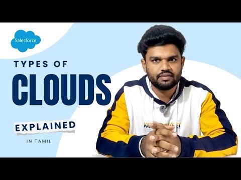 Salesforce Clouds Explained Tamil | Sales, Service, Marketing, Commerce, Experience & Data Cloud