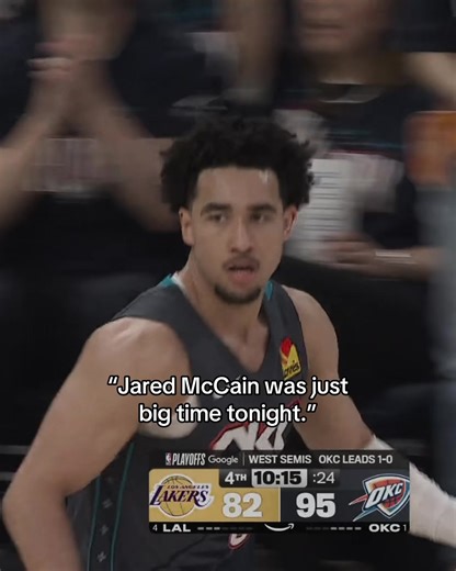 Jared McCain Spotlight: Big-Time Play in NBA Playoffs Highlights