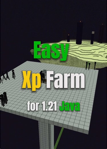 Easy XP Farm Guide for Minecraft Java 1.21