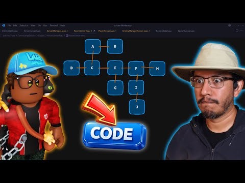 Coding a Dynamic Room System in Roblox (Live)
