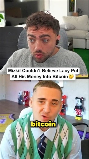 Mizkif Couldn’t Believe Lacy Put All His Money Into Bitcoin 🤔