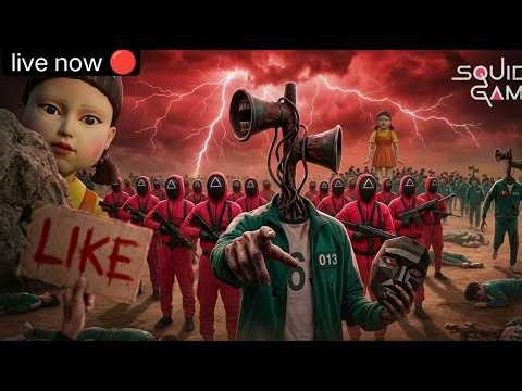 Squid Game Live Stream 🔴 | Survive the Challenges ⚔️ | Last Player Standing