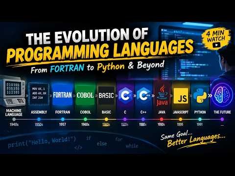 The History of Programming Languages | 1950s to Today