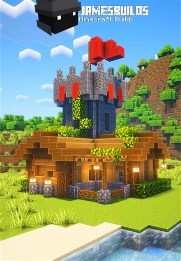 Minecraft Starter Castle Building Tutorial