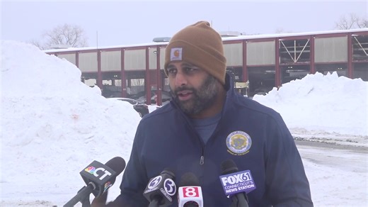 Hartford's mayor gives an update on the storm Monday morning | FOX61