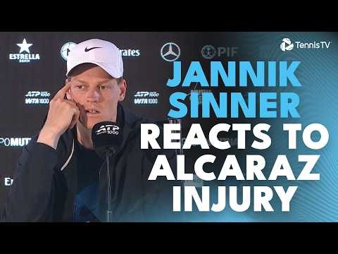 'Tennis Needs Carlos!' 😢 Jannik Sinner Reacts to Carlos Alcaraz's Injury| Madrid 2026