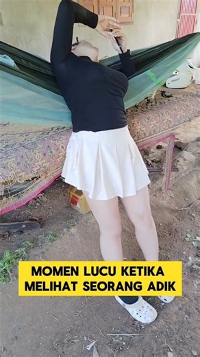 momen lucu ketika melihat seorang adik ipar digangguin kakak ipar nya ‼️‼️ #ngakak #kocak #ipar